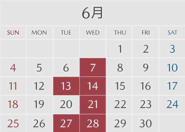 6月